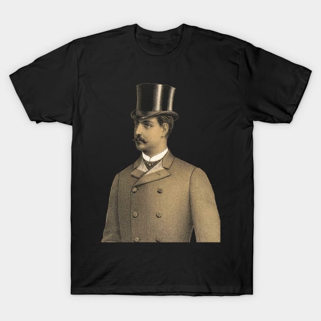 Victorian Gentleman T-Shirt by ArtShare